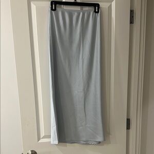 Joie Light Blue Women's Silk Skirt